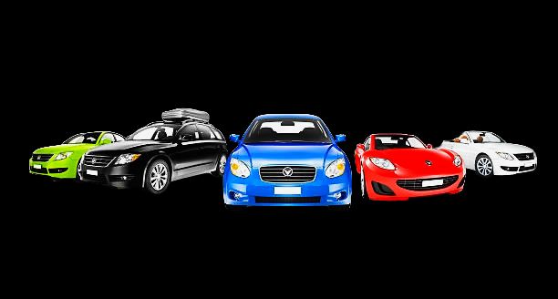 Lineup of various electric vehicles